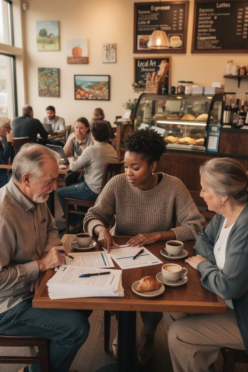 Иллюстрация процесса выбора подходящей автостраховки для повседневного использования.